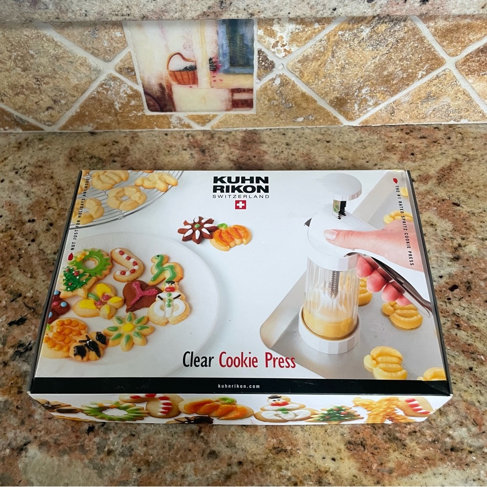 Kuhn Rikon Clear Cookie Press